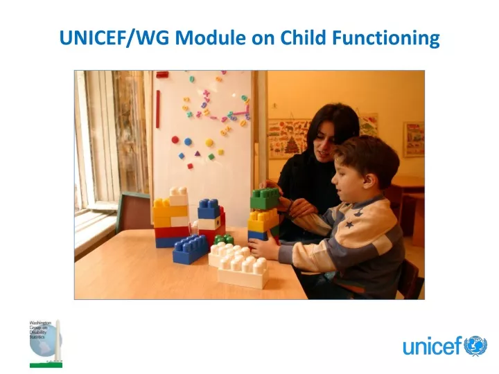 unicef wg module on child functioning