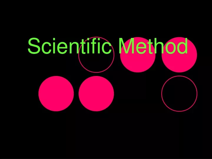 scientific method