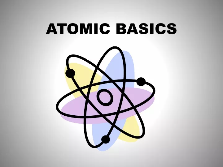 atomic basics
