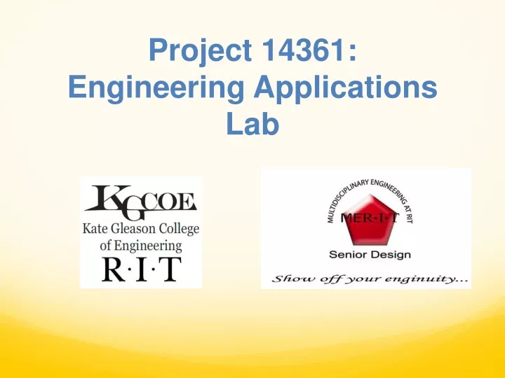 project 14361 engineering applications lab