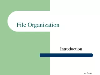 File Organization