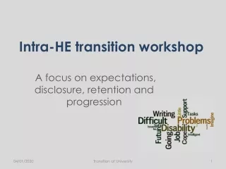 Intra-HE transition workshop