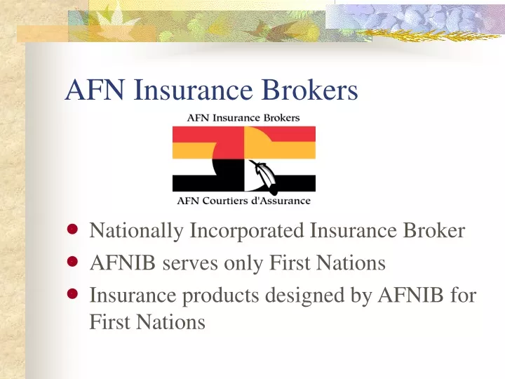 afn insurance brokers