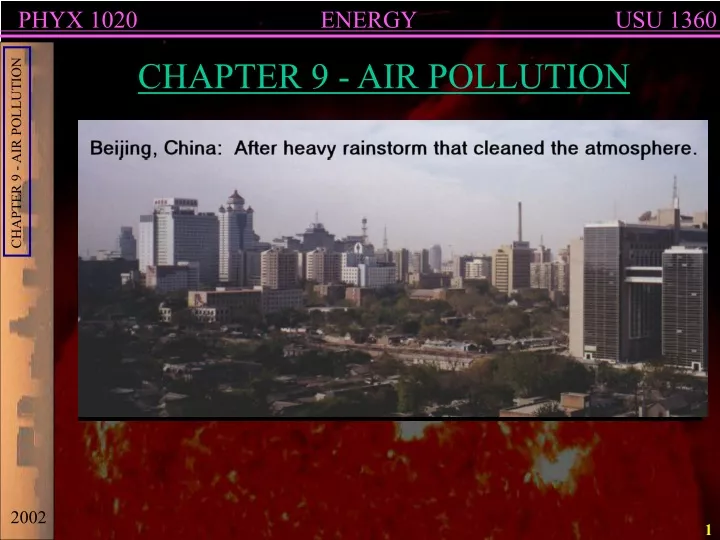 chapter 9 air pollution