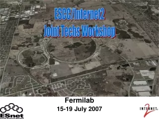 Fermilab 15-19 July 2007
