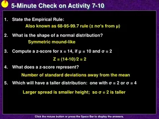 5-Minute Check on Activity 7-10