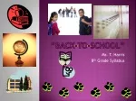 “Back-to-School” - slide 1