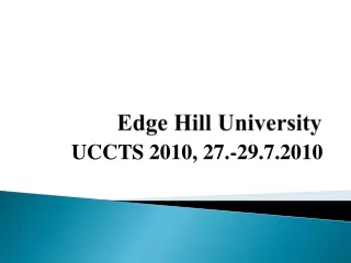 Edge  Hill  University