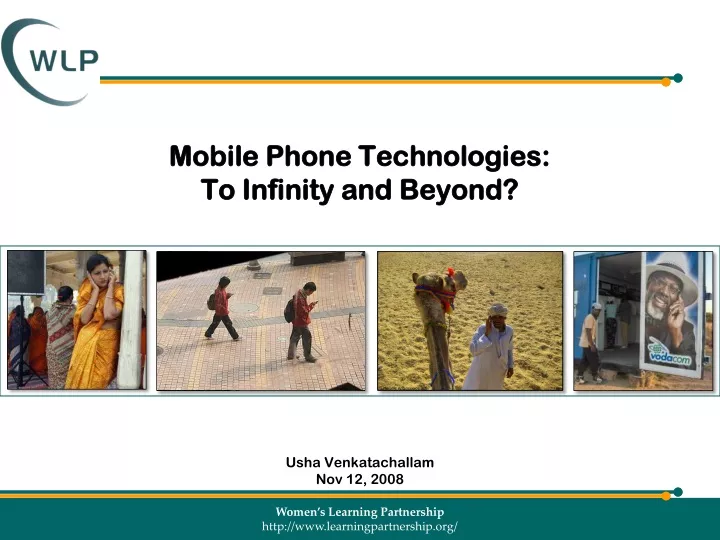 mobile phone technologies to infinity and beyond