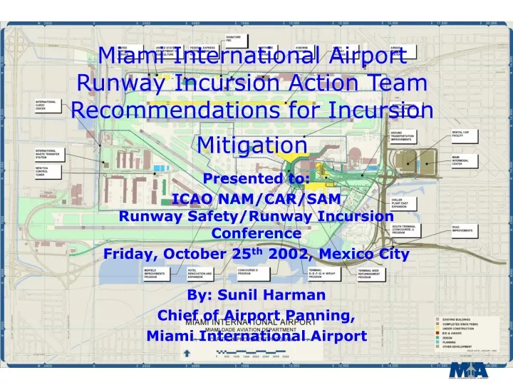 miami international airport runway incursion action team recommendations for incursion mitigation