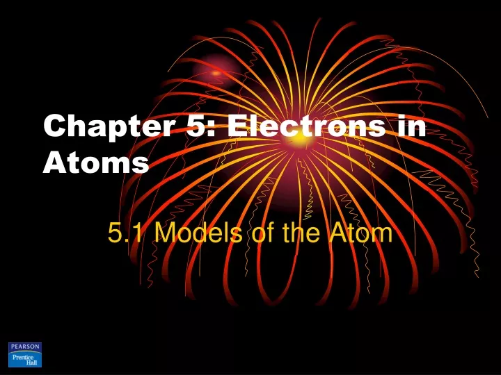 chapter 5 electrons in atoms