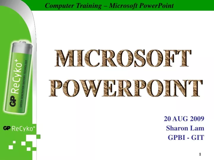 microsoft powerpoint