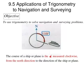 9.5 Applications of Trigonometry to Navigation and Surveying