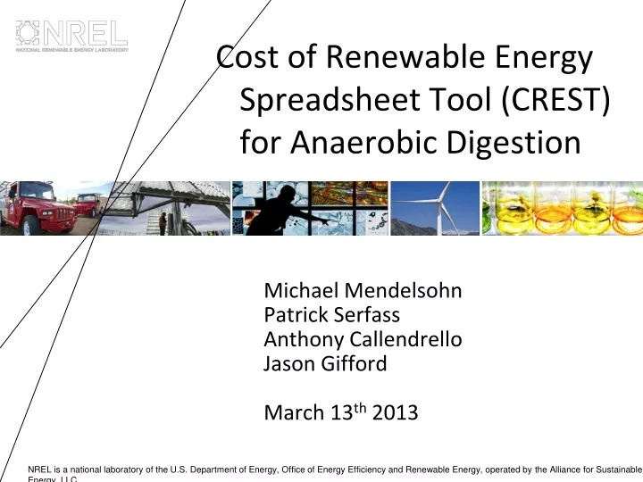 cost of renewable energy spreadsheet tool crest