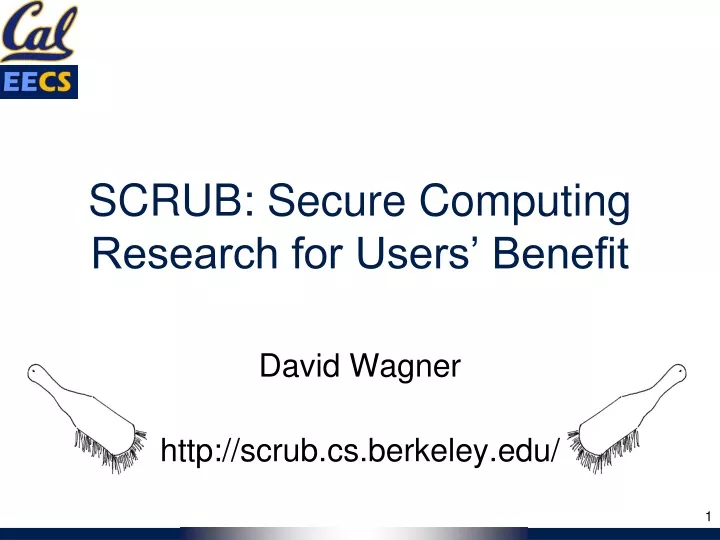 scrub secure computing research for users benefit