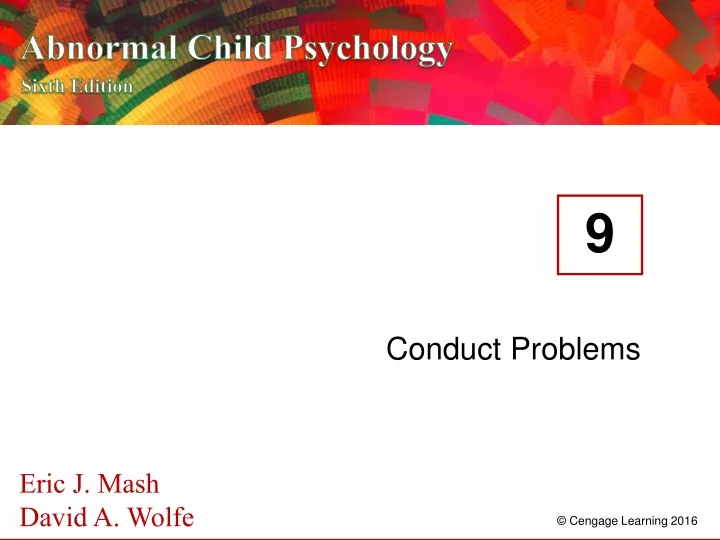 conduct problems