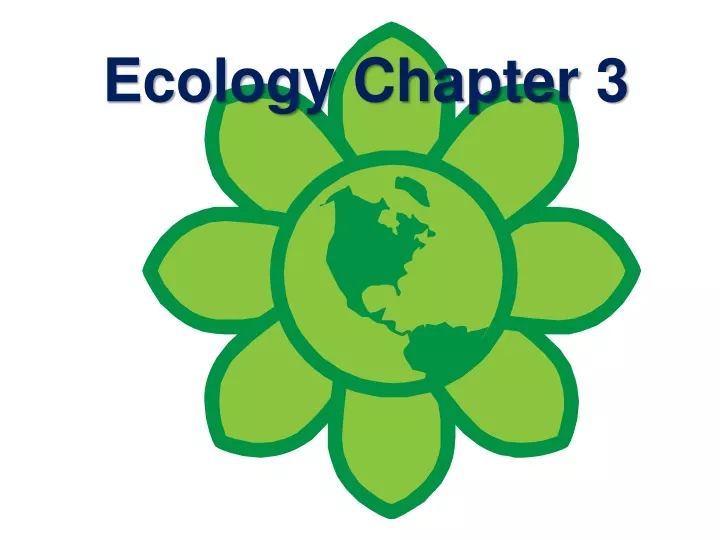 ecology chapter 3