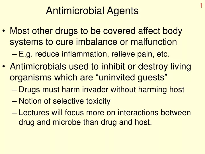 antimicrobial agents