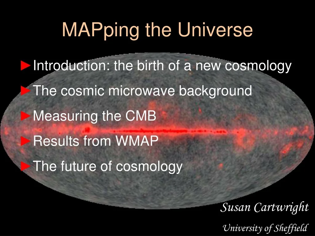 PPT - MAPping the Universe PowerPoint Presentation, free download - ID ...