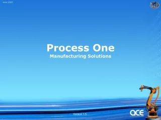 Process One Manufacturing Solutions