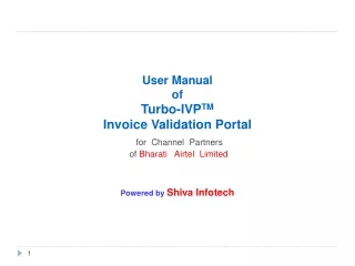 cphelpdesk The Turbo-IVP TM  : Invoice Validation Portal developed &amp; maintained by