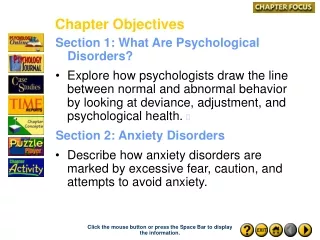 Section 1: What Are Psychological Disorders?