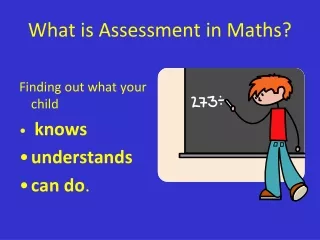 What is Assessment in Maths?