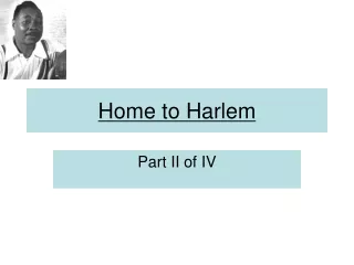 Home to Harlem