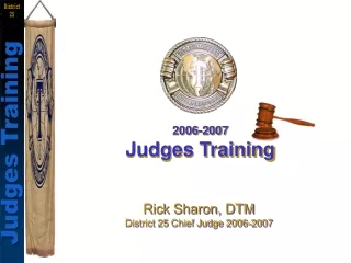 2006-2007 Judges Training