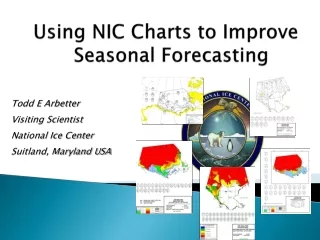 Using NIC Charts to Improve  Seasonal Forecasting
