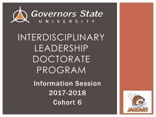 Interdisciplinary Leadership Doctorate Program