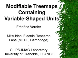 Modifiable Treemaps Containing  Variable-Shaped Units