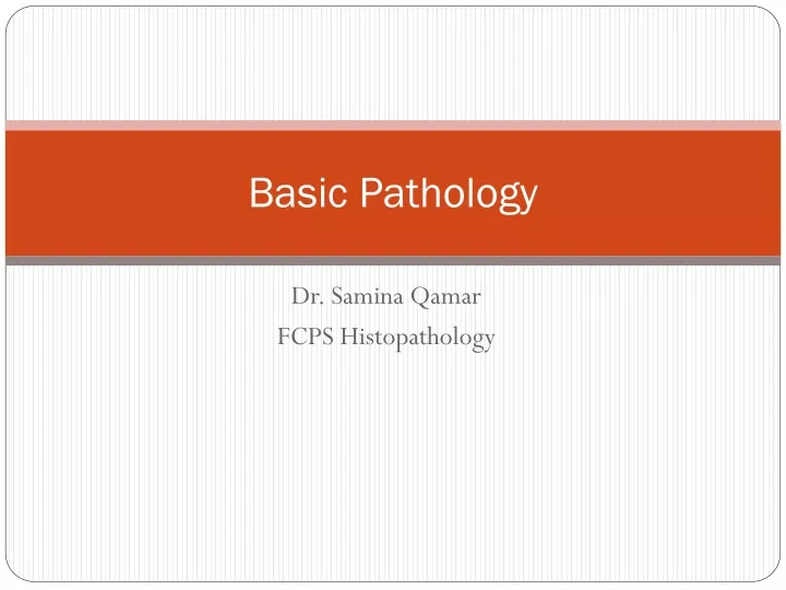 basic pathology