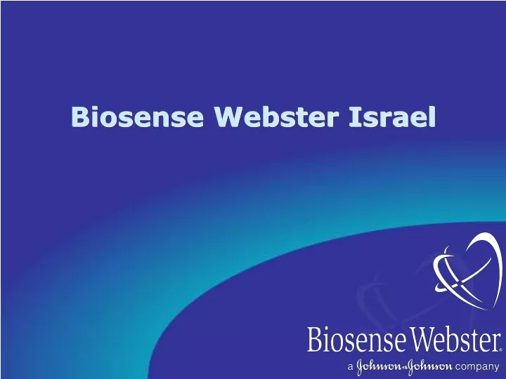 biosense webster israel