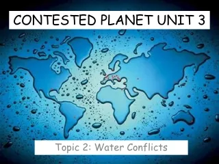 CONTESTED PLANET UNIT 3