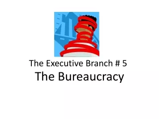 The Executive Branch # 5