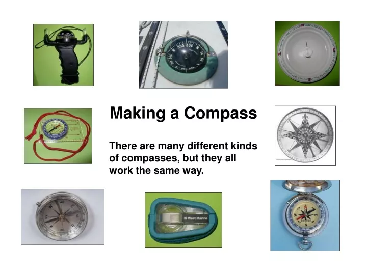 making a compass