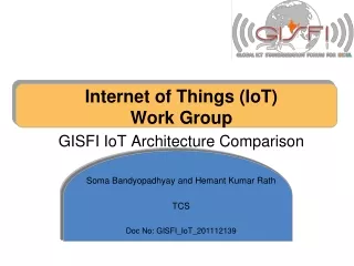 Internet of Things (IoT) Work Group