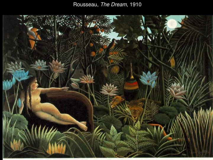 rousseau the dream 1910