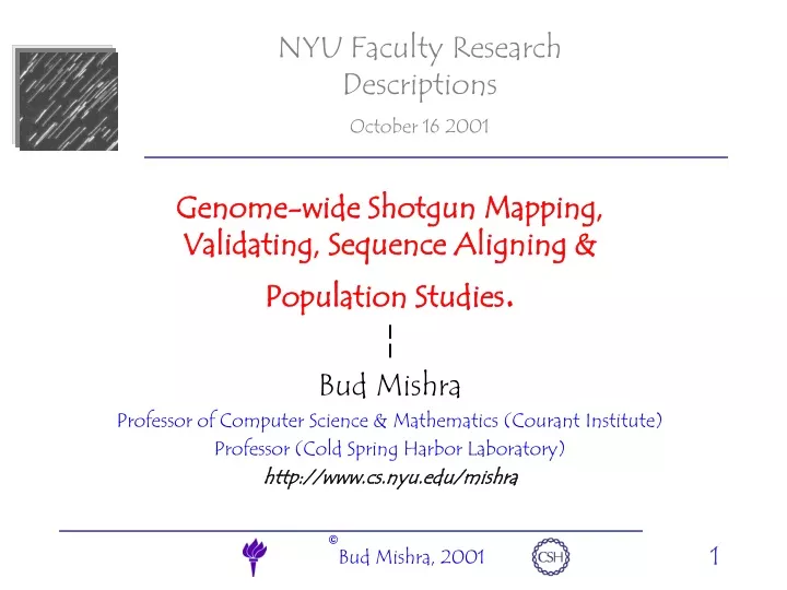 genome wide shotgun mapping validating sequence aligning population studies