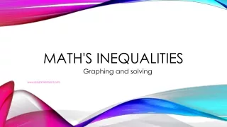 Math's Inequalities