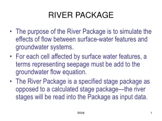 RIVER PACKAGE