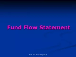 Fund Flow Statement