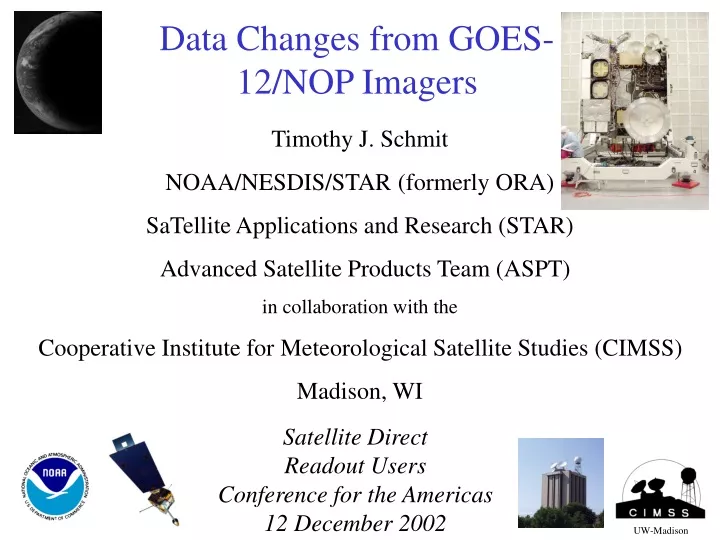 data changes from goes 12 nop imagers