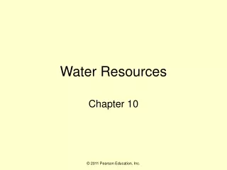 Water Resources