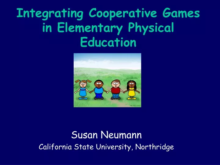 integrating cooperative games in elementary physical education