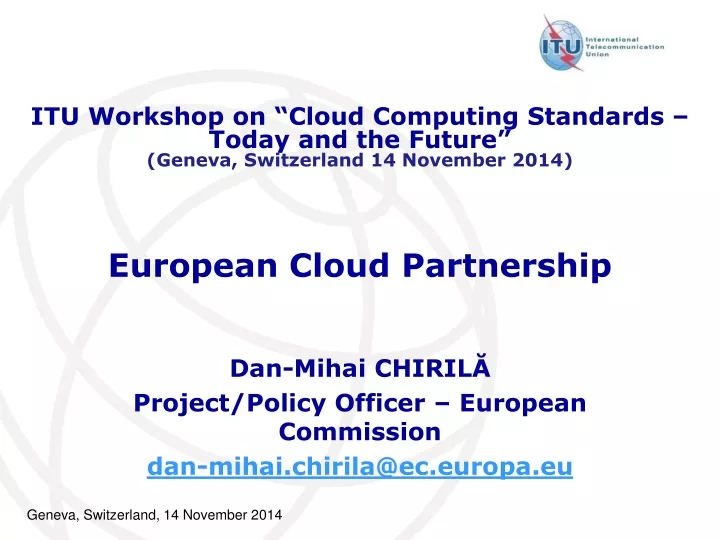european cloud partnership