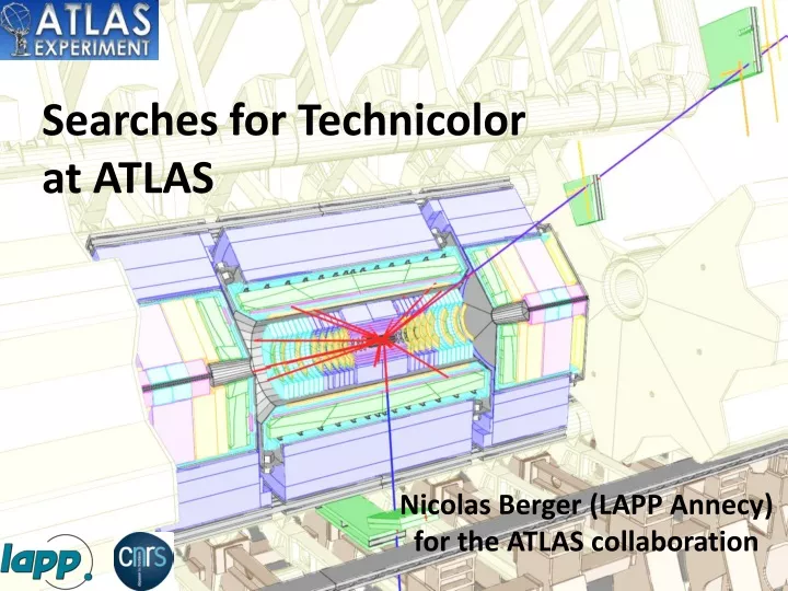 searches for technicolor at atlas