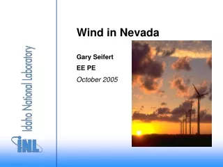 Wind in Nevada