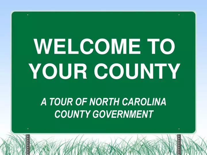 a tour of north carolina county government
